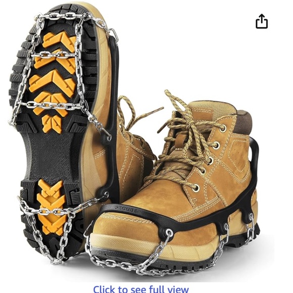 Amazon Over-Shoe Ice Cleats - Picture 1 of 7